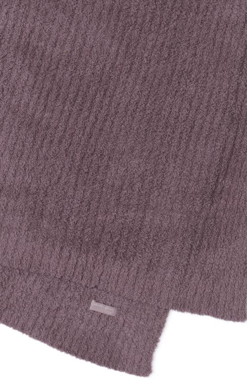 Barefoot Dreams Cozychic™ Rib Throw Blanket In Purple