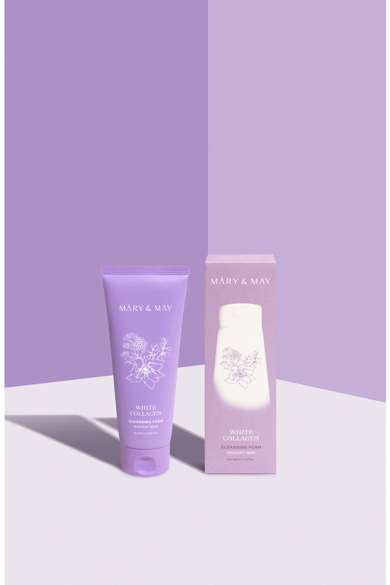 White Collagen Cleansing Foam, Alternate, color, NO COLOR