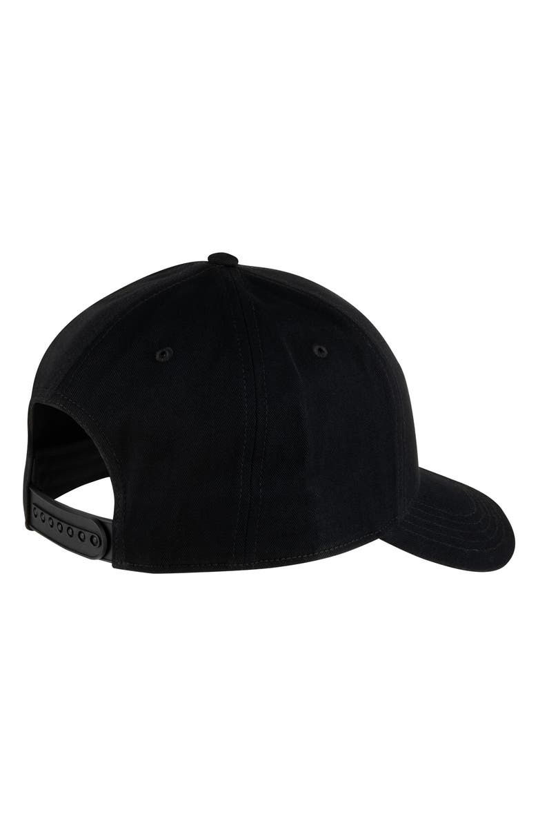 New Balance 6-Panel Structured Adjustable Baseball Cap, Alternate, color, Black
