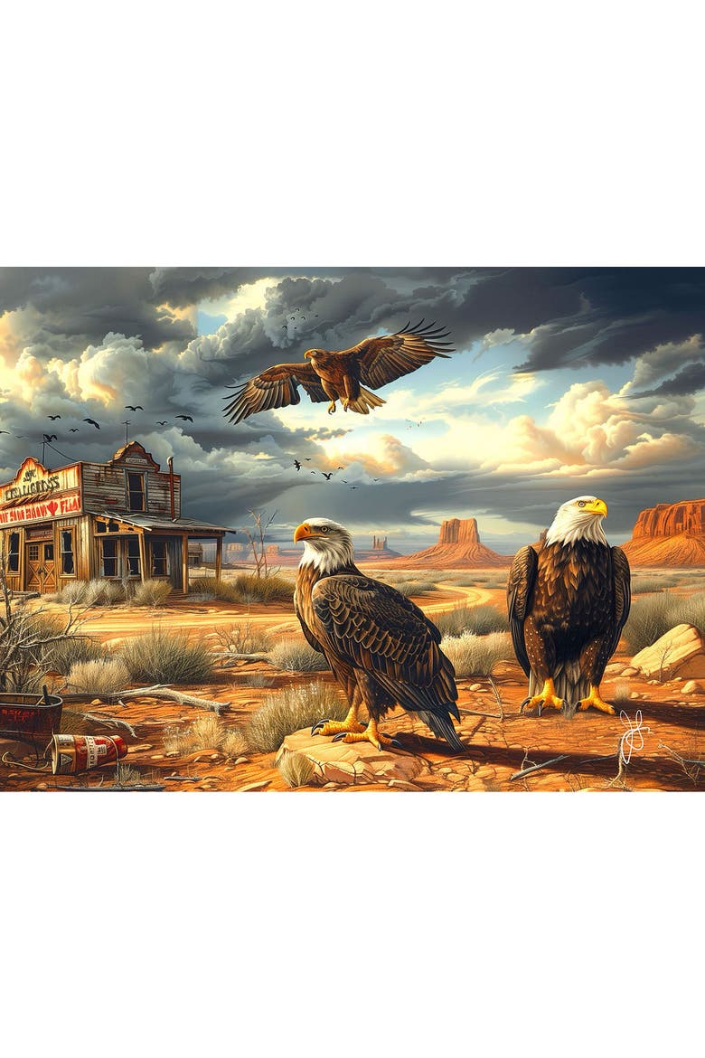 Watchers of the Desert 1000 piece Jigsaw Puzzle for Adults, Alternate, color, Multicolor