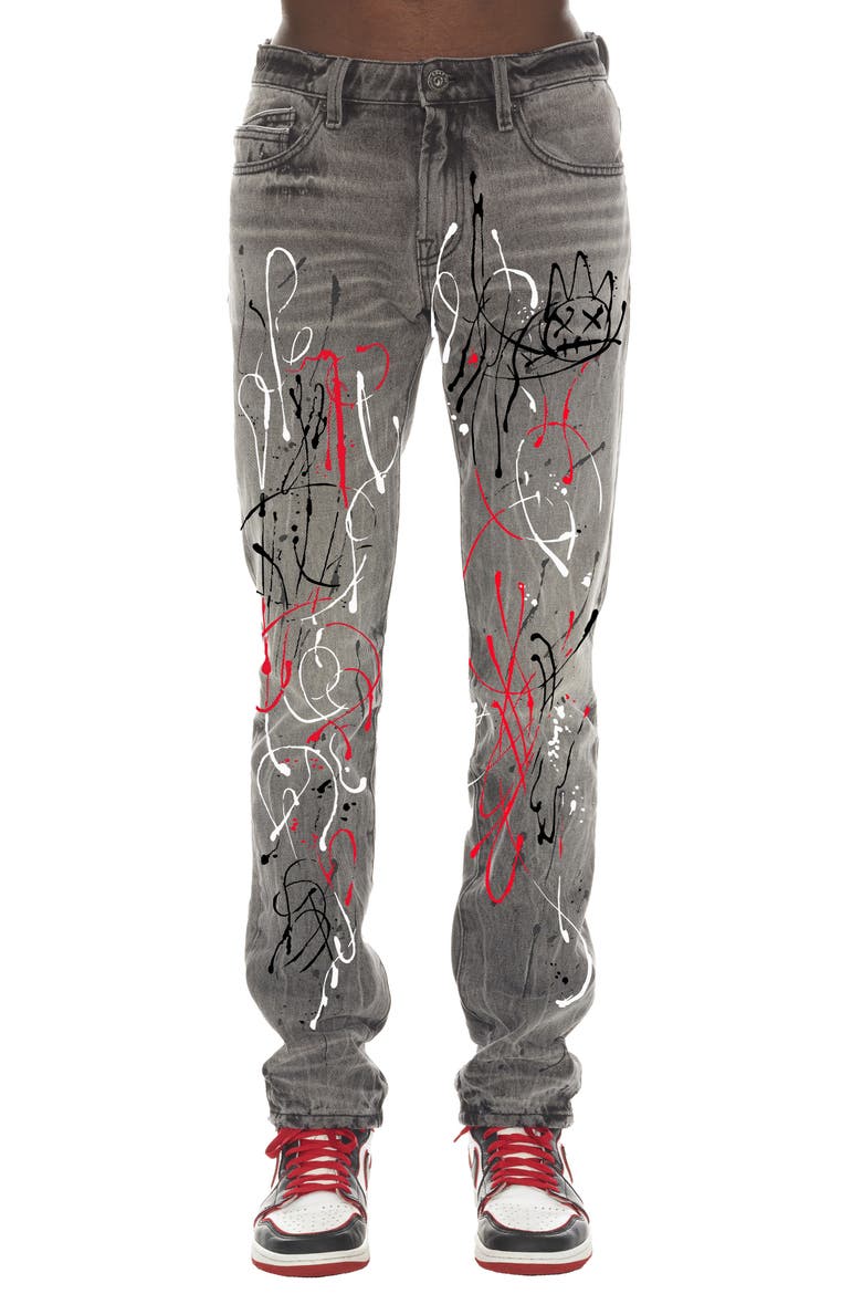 Rocker Slim Fit Jeans, Main, color, PUBLIC