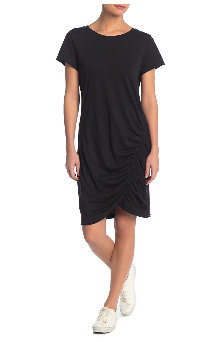 Susina<sup>®</sup> Ruched T-Shirt Dress, Main, color,