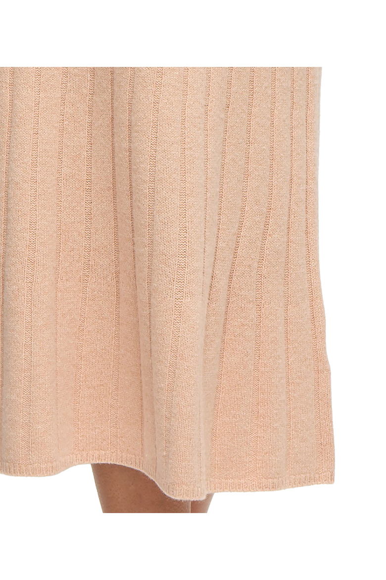 The Cozy Rib Knit Sweater Midi Maternity Skirt, Alternate, color, Pink