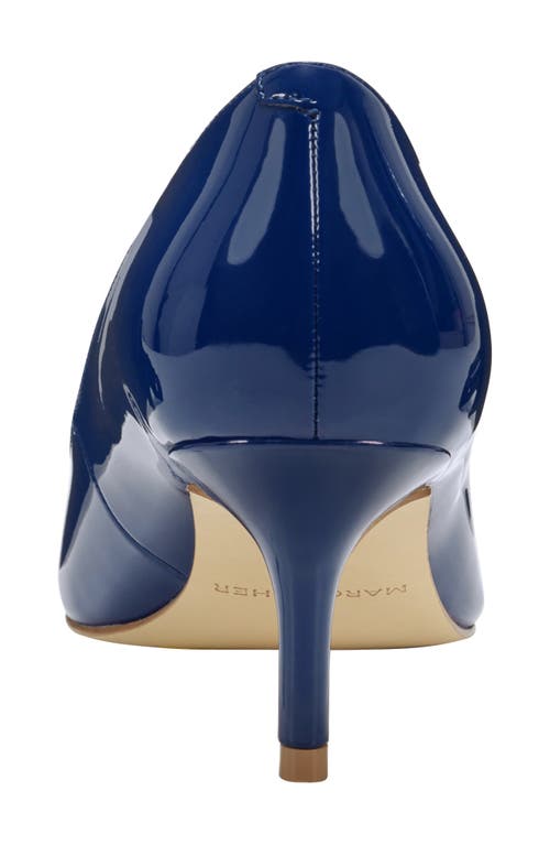 Marc Fisher Alola Pointed Toe Pump In Blue