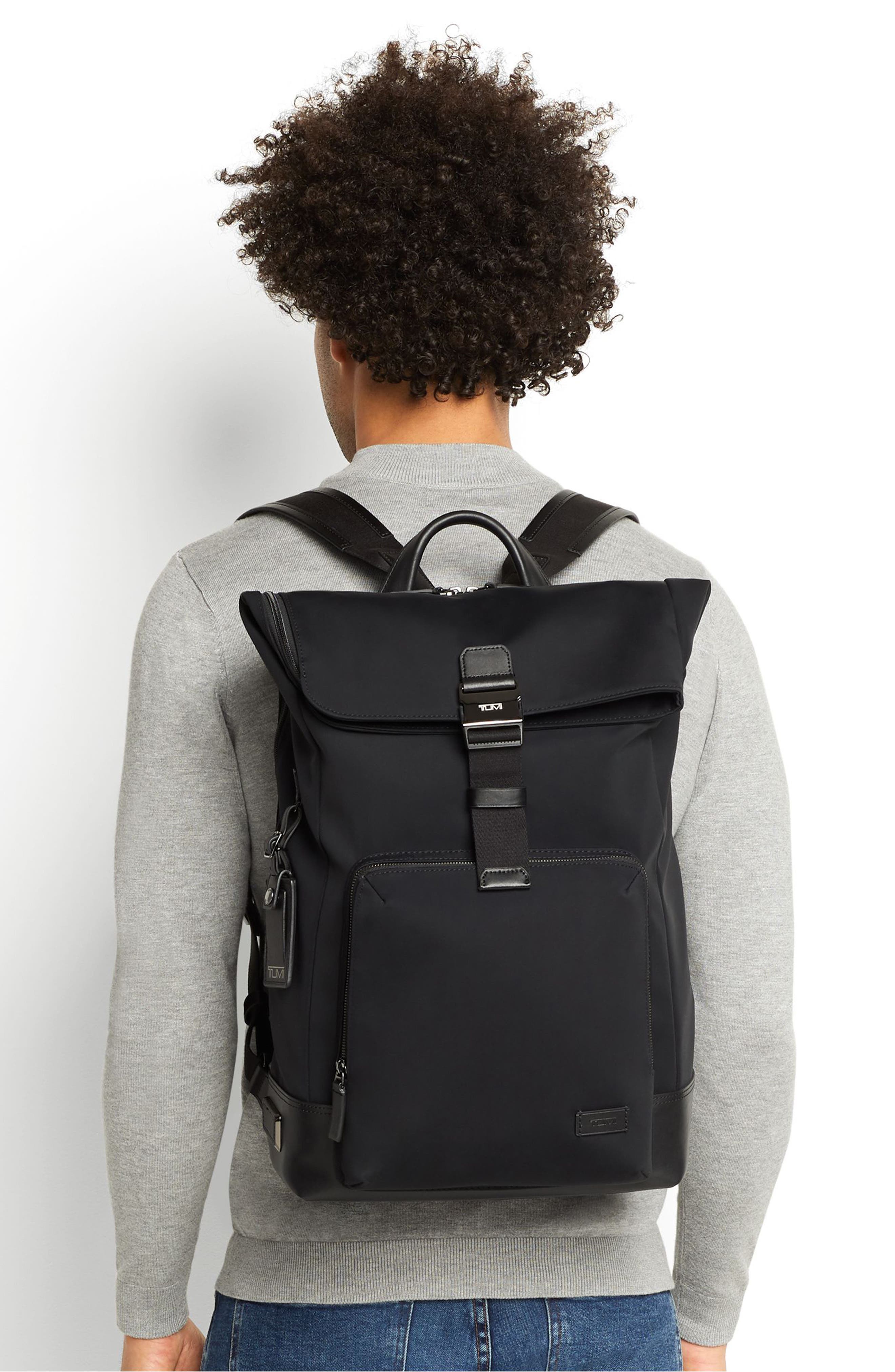 TUMI Harrison Oak Rolltop Backpack, Alternate, color, 