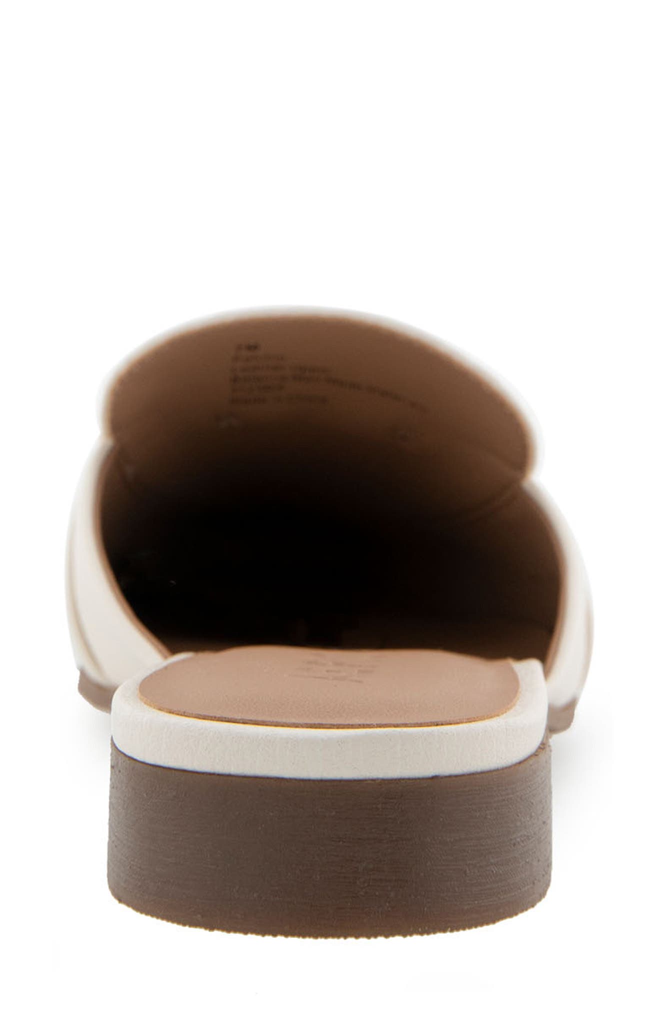 Patchin Mule, Alternate, color, EGGNOG PEBBLED LEATHER