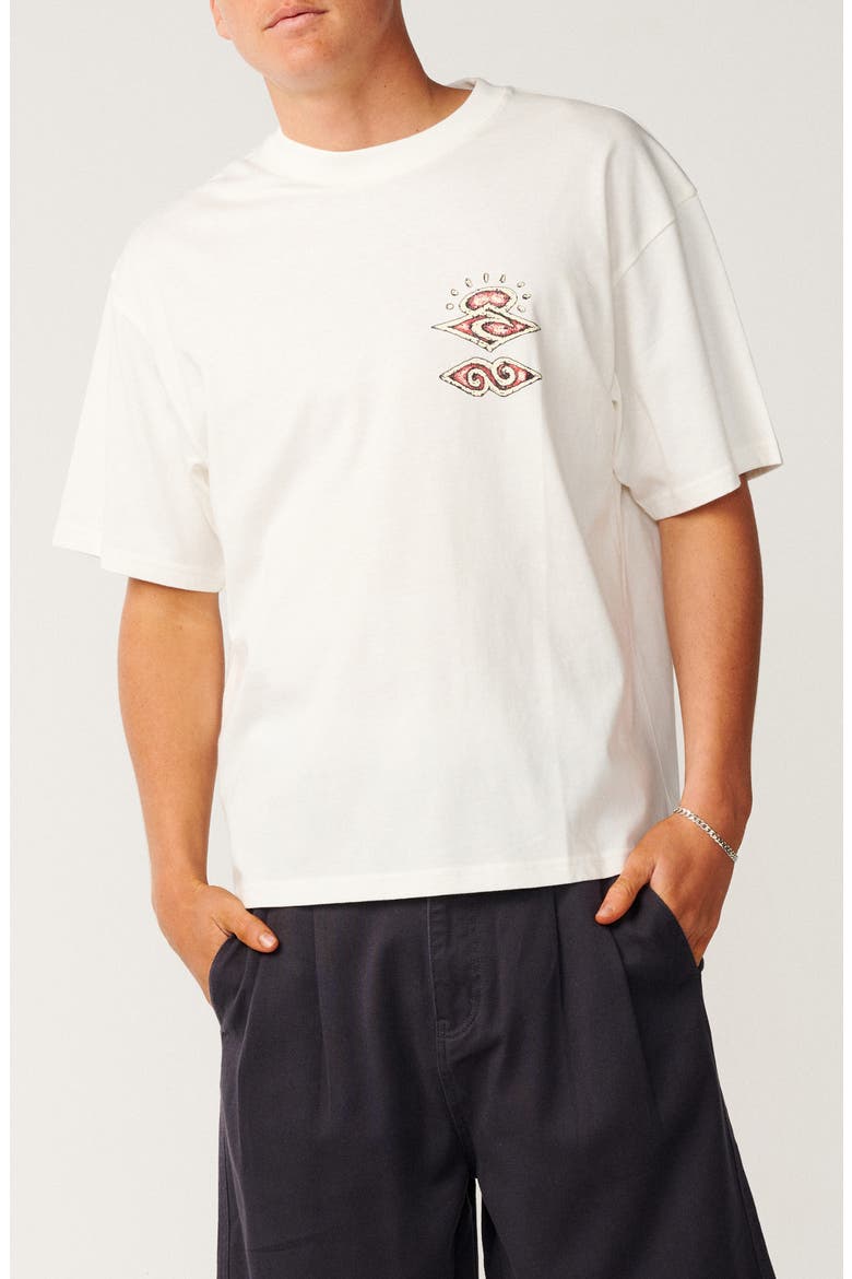 Disorder Boneyard Cotton Graphic T-Shirt, Main, color, BONE