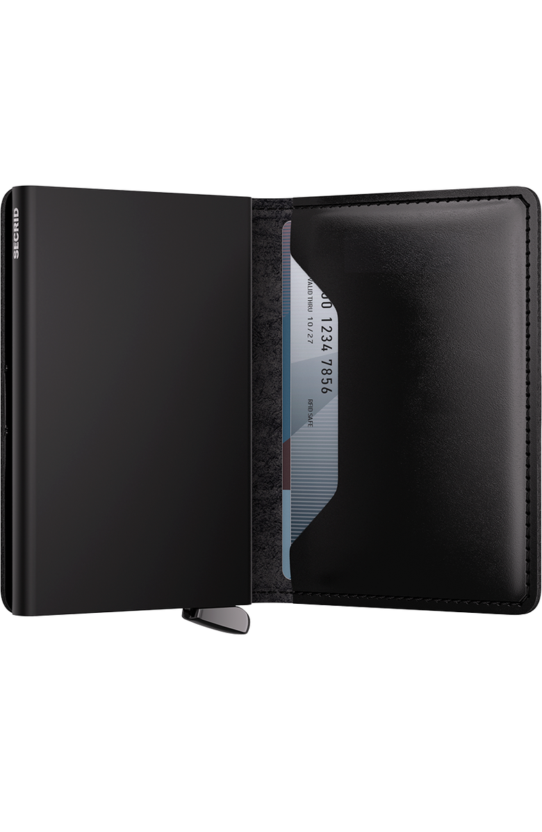 Secrid Premium Slimwallet Dusk, Alternate, color, Black