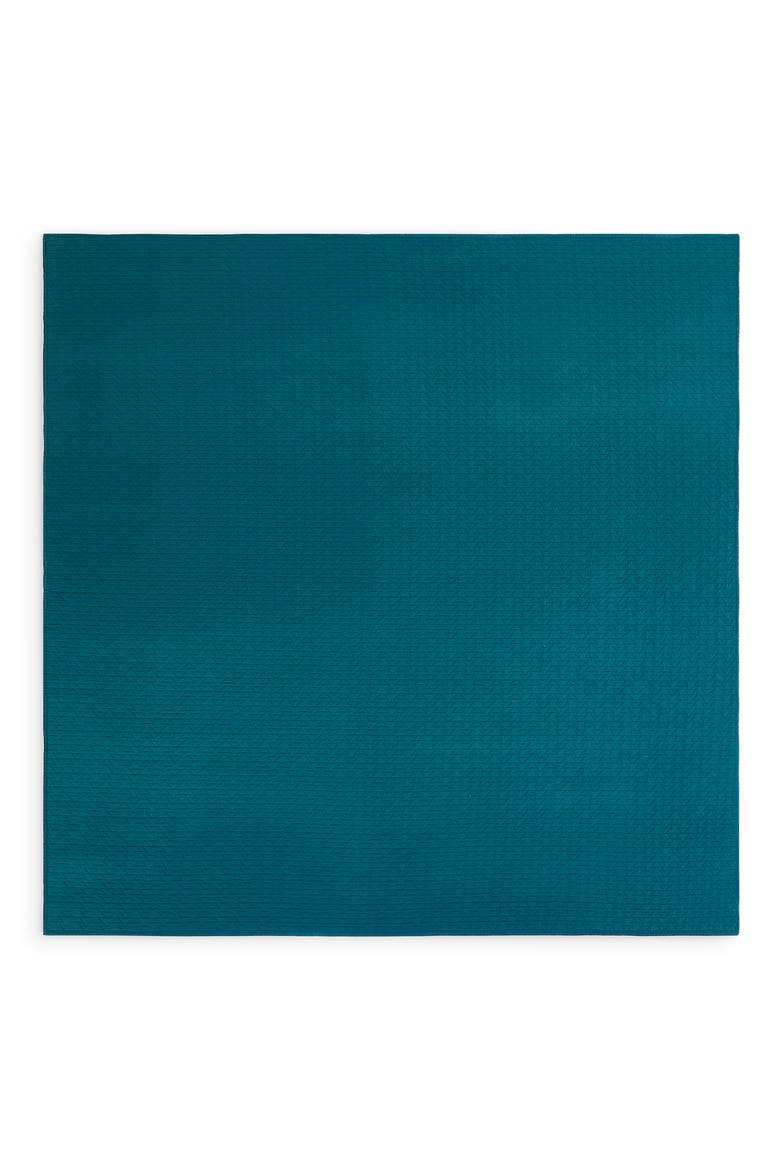 Summerland Coverlet & Shams Set, Alternate, color, TEAL