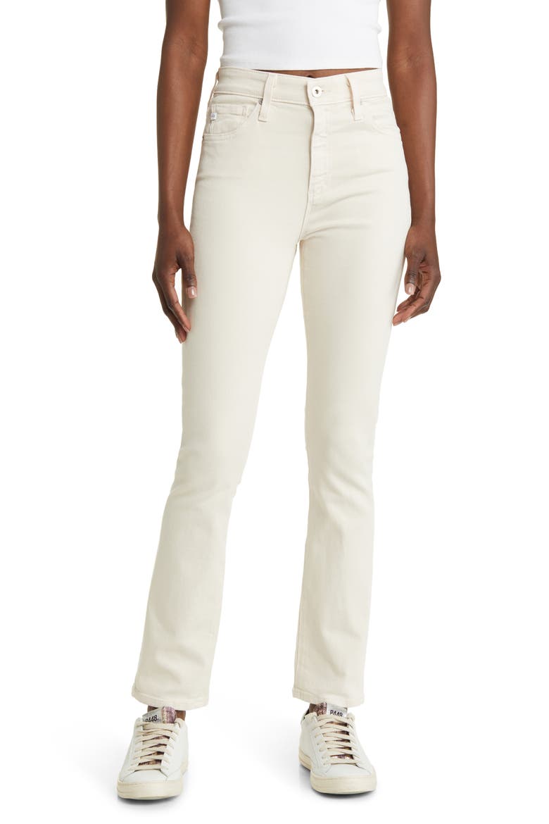 Mari Slim Ankle Straight Leg Jeans, Main, color, DRIED SPRING