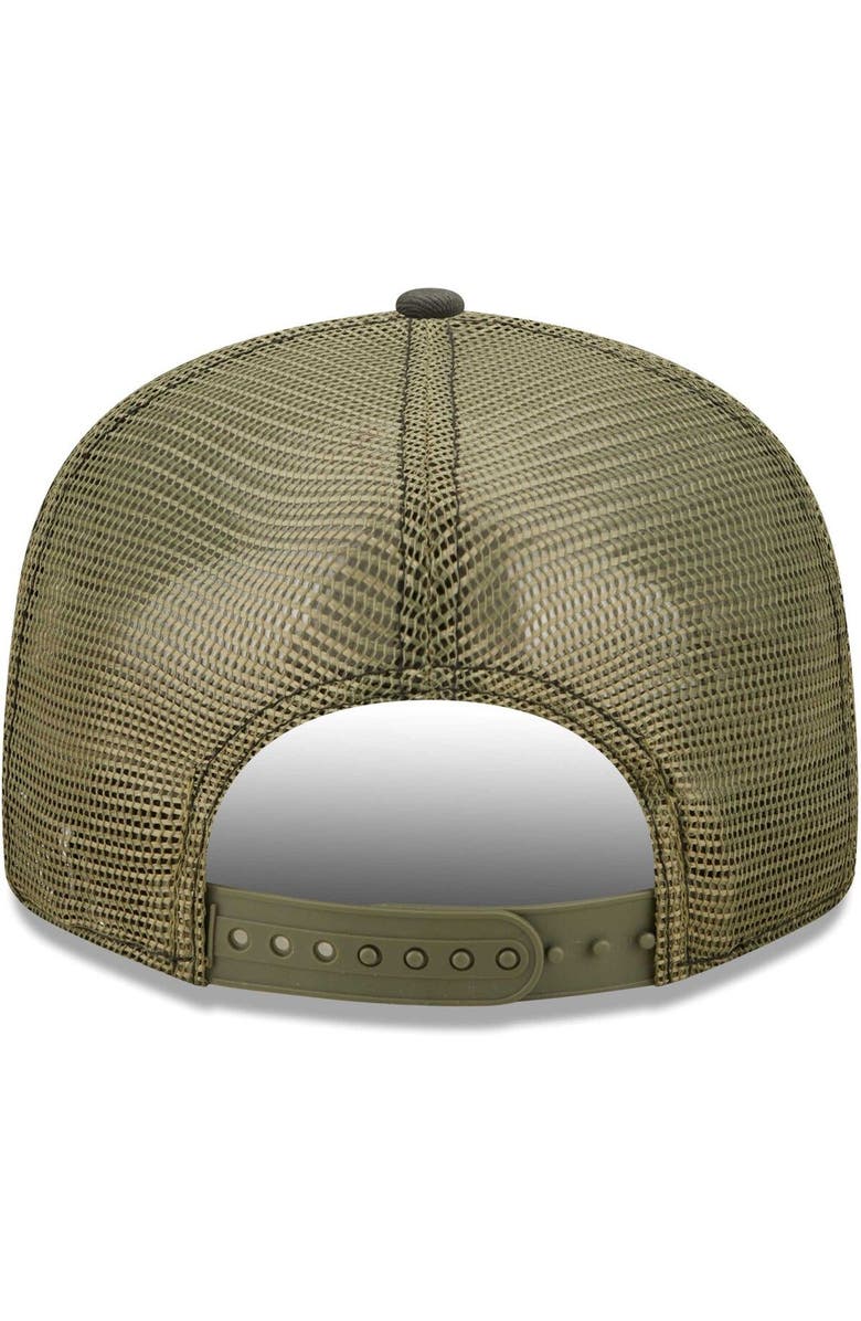 New Era Men's New Era Camo New York Yankees Trucker 9FIFTY Snapback Hat, Alternate, color, 