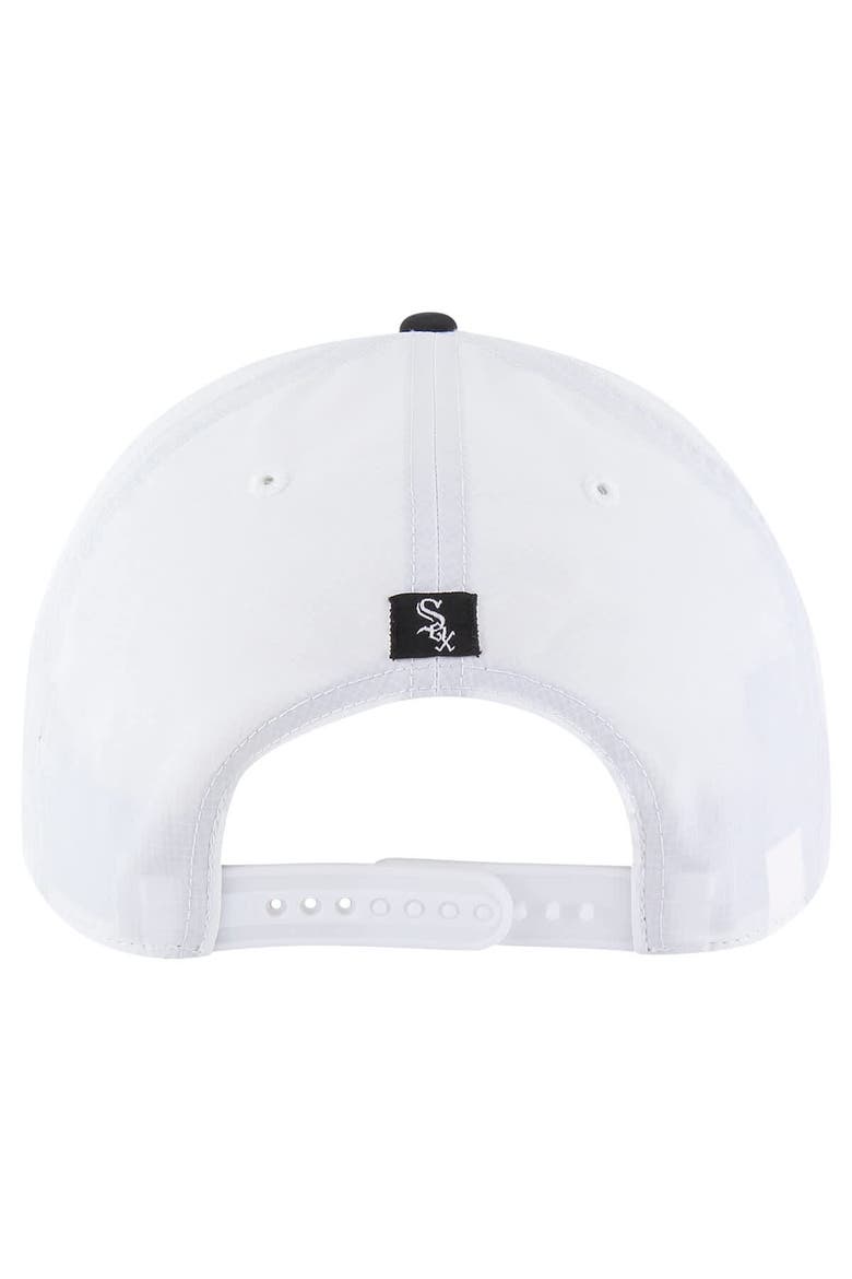 Men's '47 White Chicago White Sox Lineman Hitch Adjustable Hat, Alternate, color, White