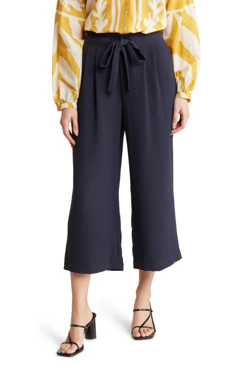 Crop Wide Leg Pants