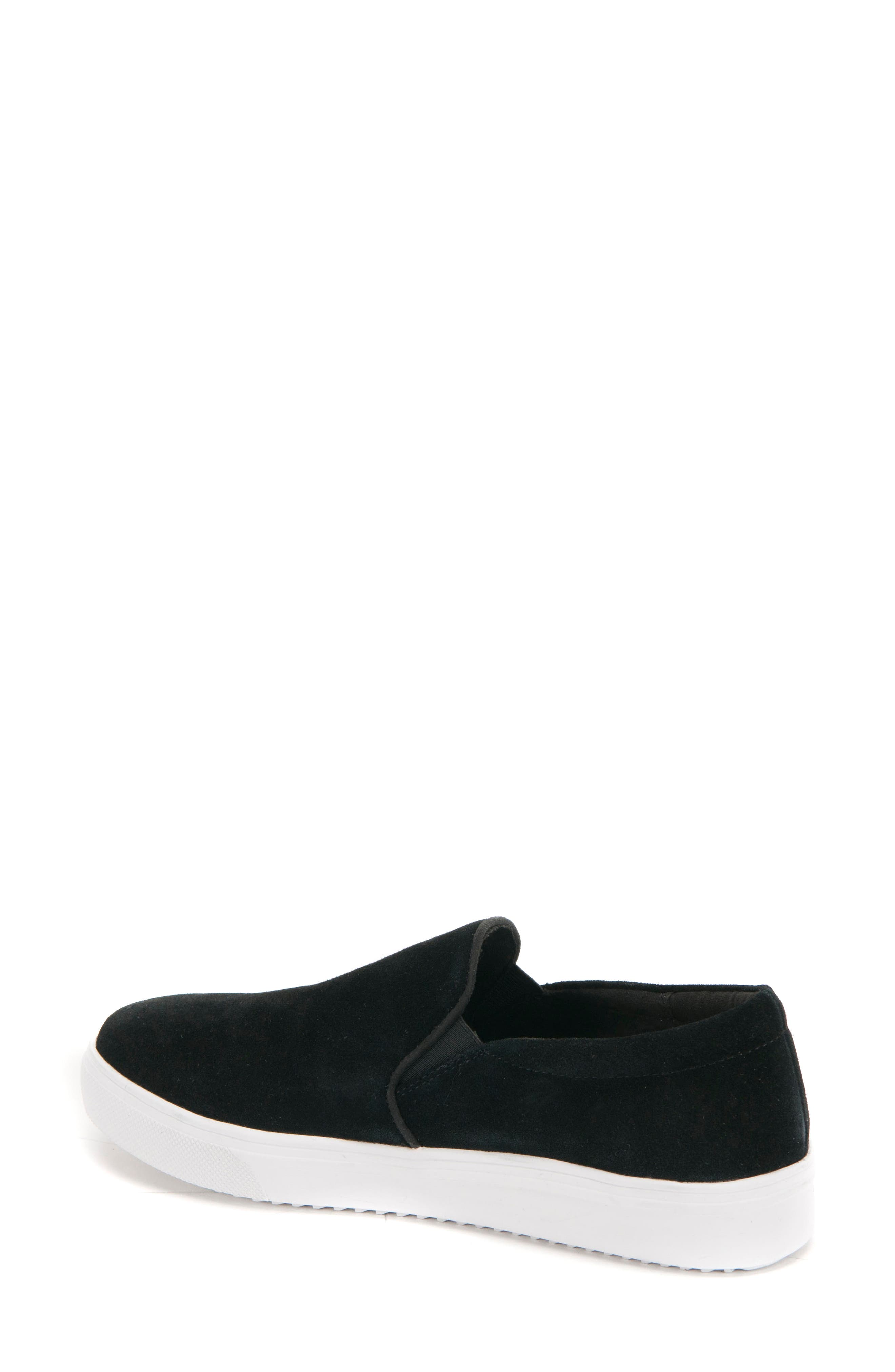 Gracie 2.0 Waterproof Slip-On Sneaker, Alternate, color, BLACK SUEDE
