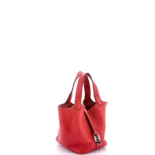 Pre-owned Hermes  Hermes Picotin Lock Bag Clemence Pm