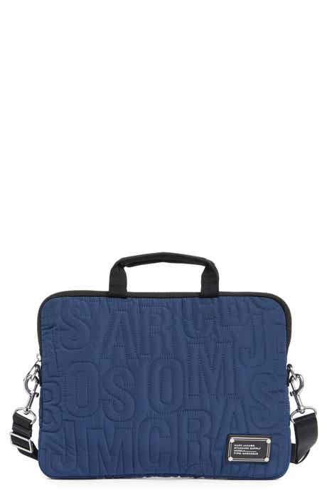 The Quilted Monogram Laptop Case with Handles