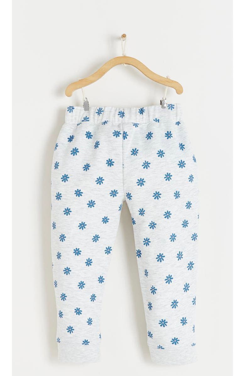 Babycottons Premium Cotton Daisy Print Jogger For Infant, Alternate, color, Multicolor