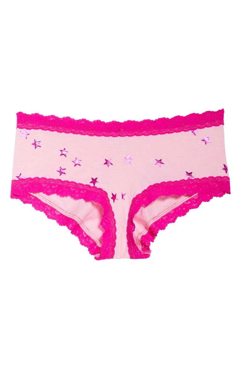 Hanky Panky x Lindsi Lane Shooting Star Boyshorts, Alternate, color,