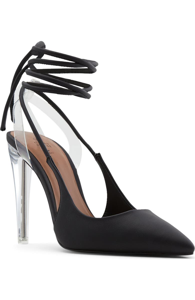 Call It Spring By Aldo CALL IT SPRING Veronique Pointed Toe Ankle Tie Pump, Main, color,