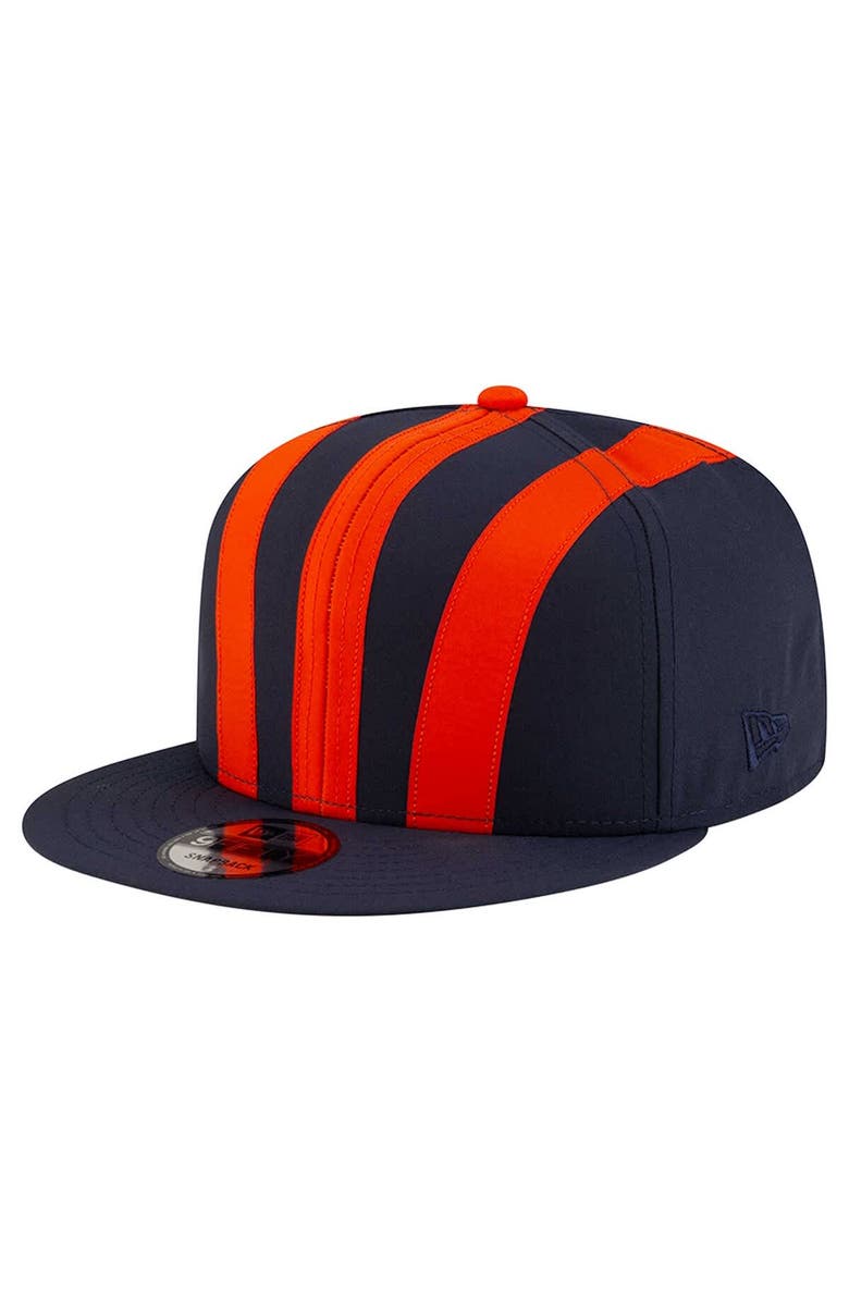 New Era Men's New Era Navy Chicago Bears Throwback Helmet 9FIFTY Snapback Hat, Main, color, Navy