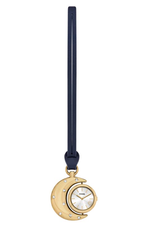 Crescent Moon Watch Bag Charm