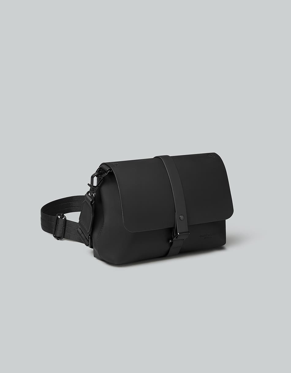 Gaston Luga Spläsh Crossbody - Olive, Alternate, color, Black