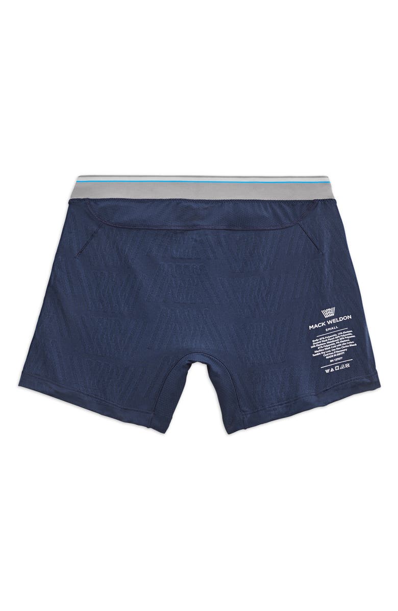 Mack Weldon AIRKNITx HD Performance Boxer Briefs, Alternate, color, True Navy