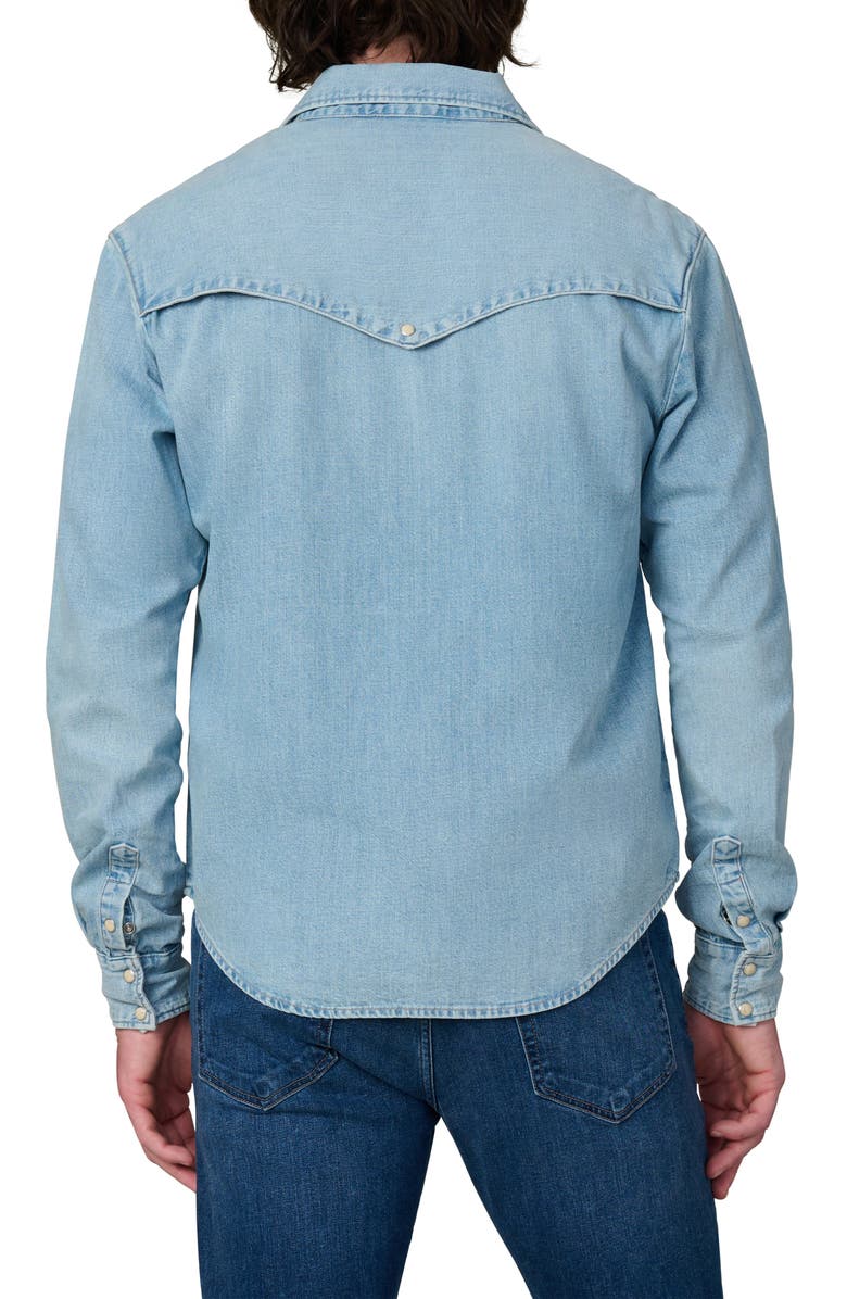 Joe's The Wayne Denim Snap-Up Western Shirt, Alternate, color, Canoga