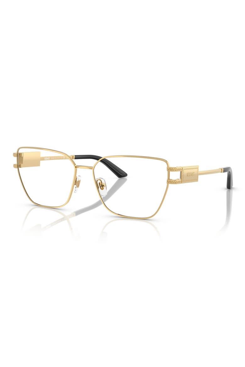 55mm Pillow Optical Glasses, Alternate, color, GOLD