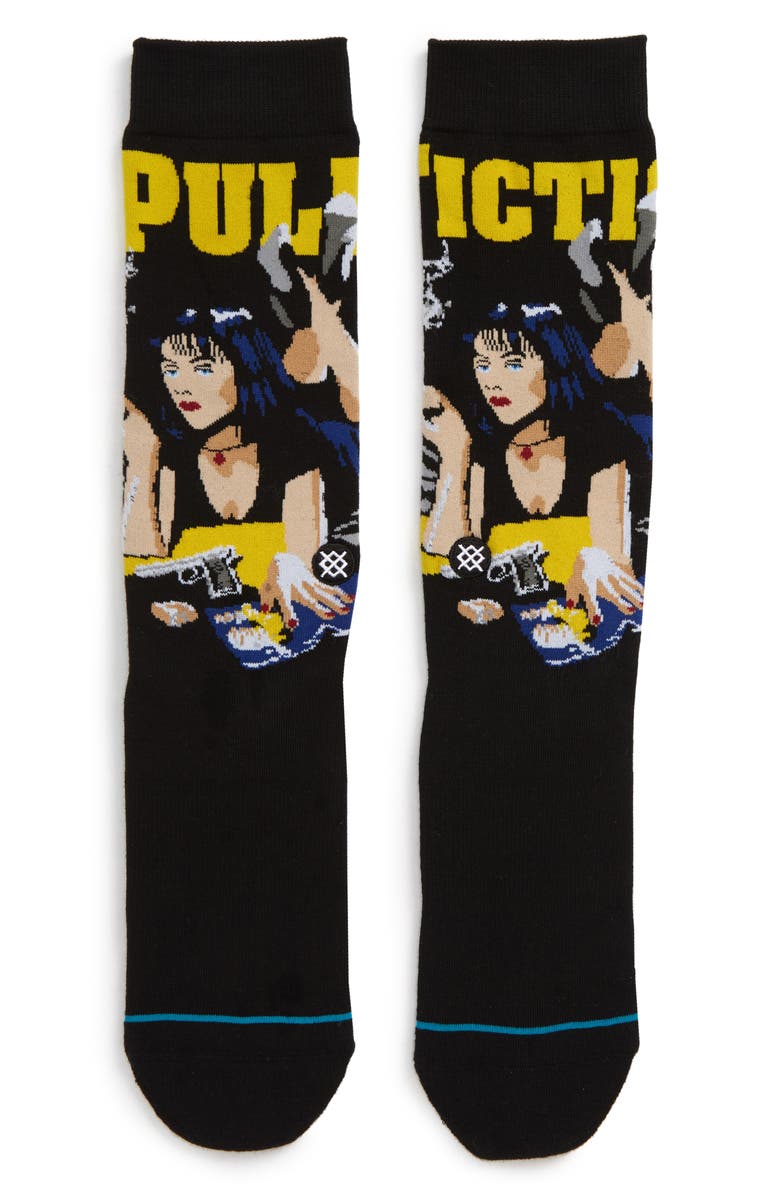 Stance Pulp Fiction Socks, Main, color,