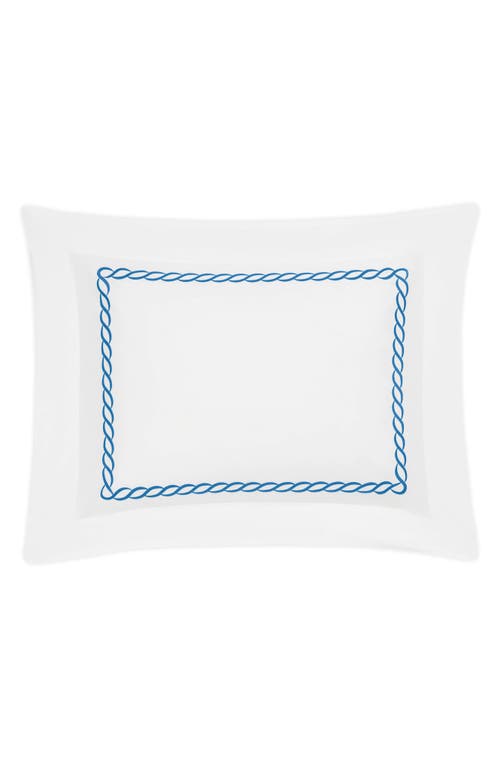 Matouk Classic Chain Cotton Percale Pillow Sham