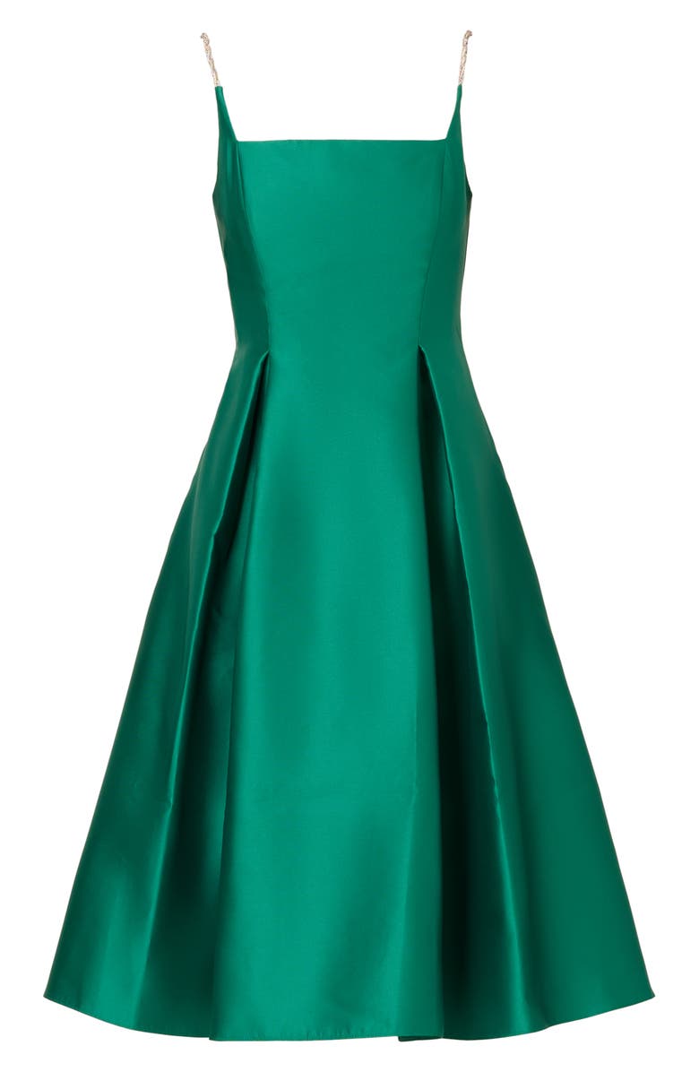 Adrianna Papell Mikado Sleeveless Fit & Flare Dress, Alternate, color,