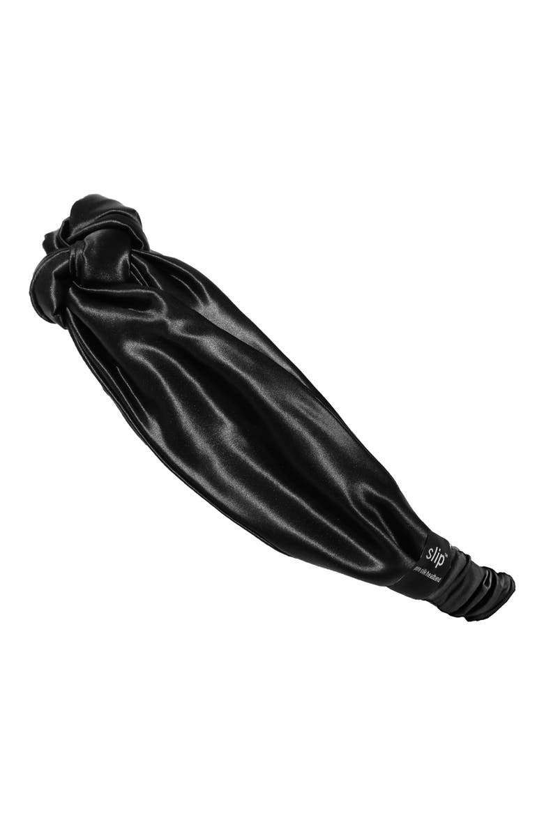 Knot Headband, Alternate, color, BLACK
