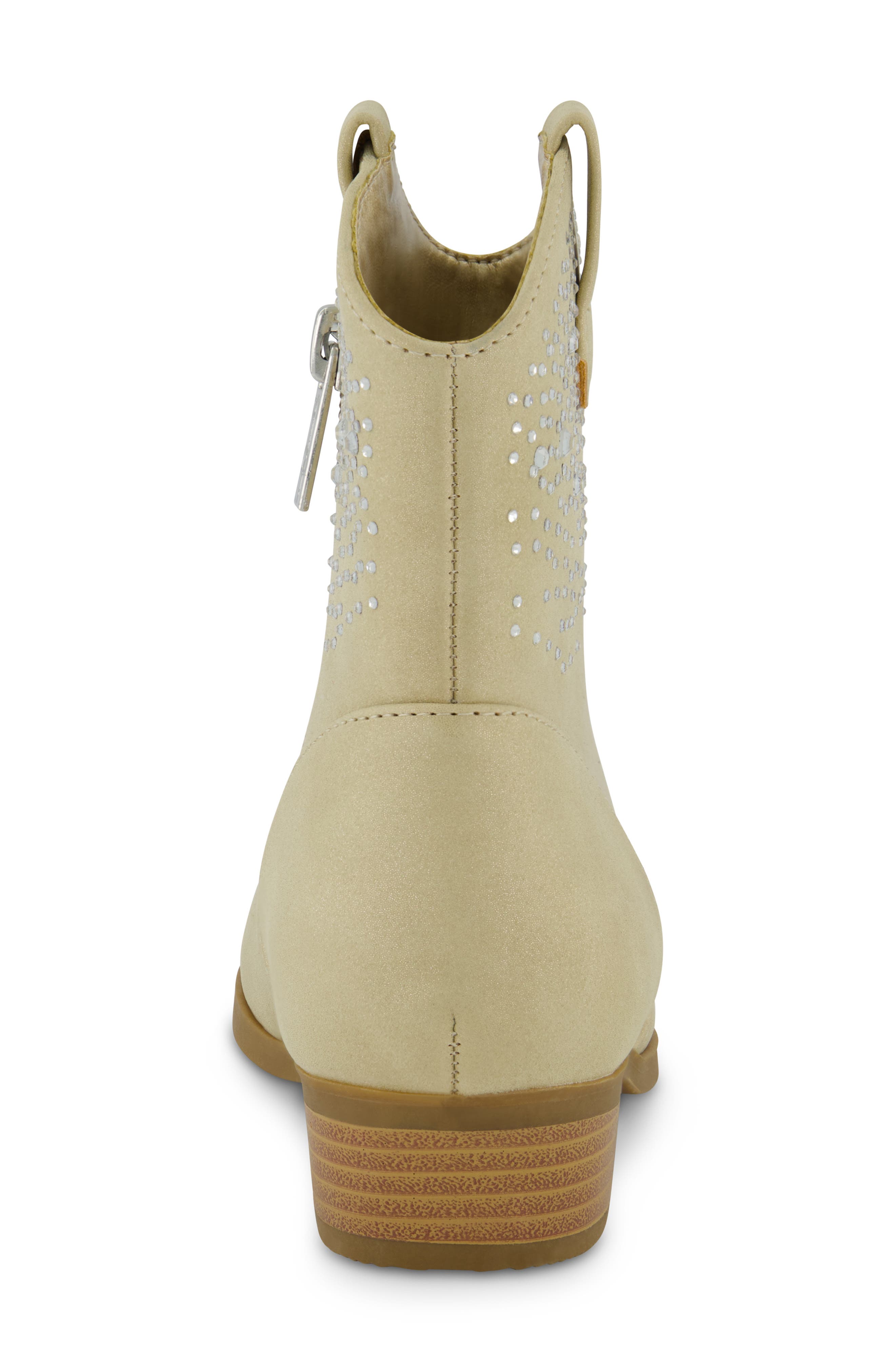 Jessica Simpson Kids' Layla Fade Western Bootie, Alternate, color, Gold