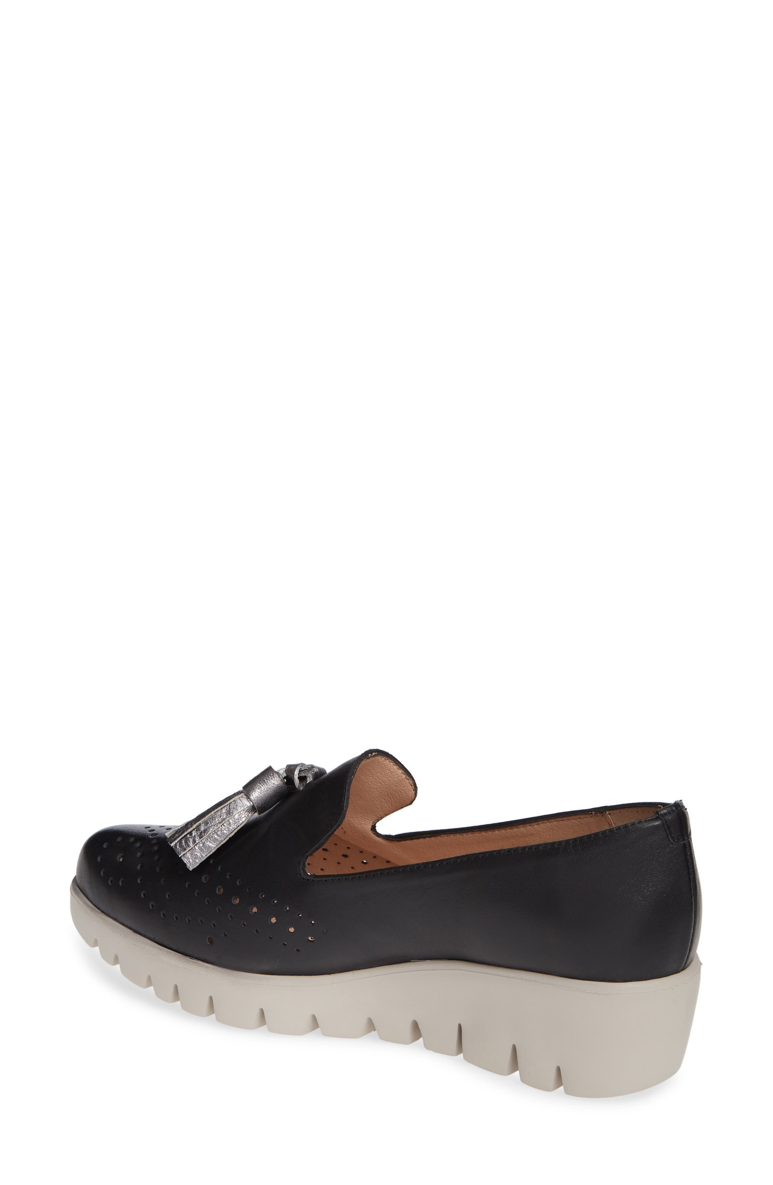 Wonders C-3366 Loafer Wedge, Alternate, color, 