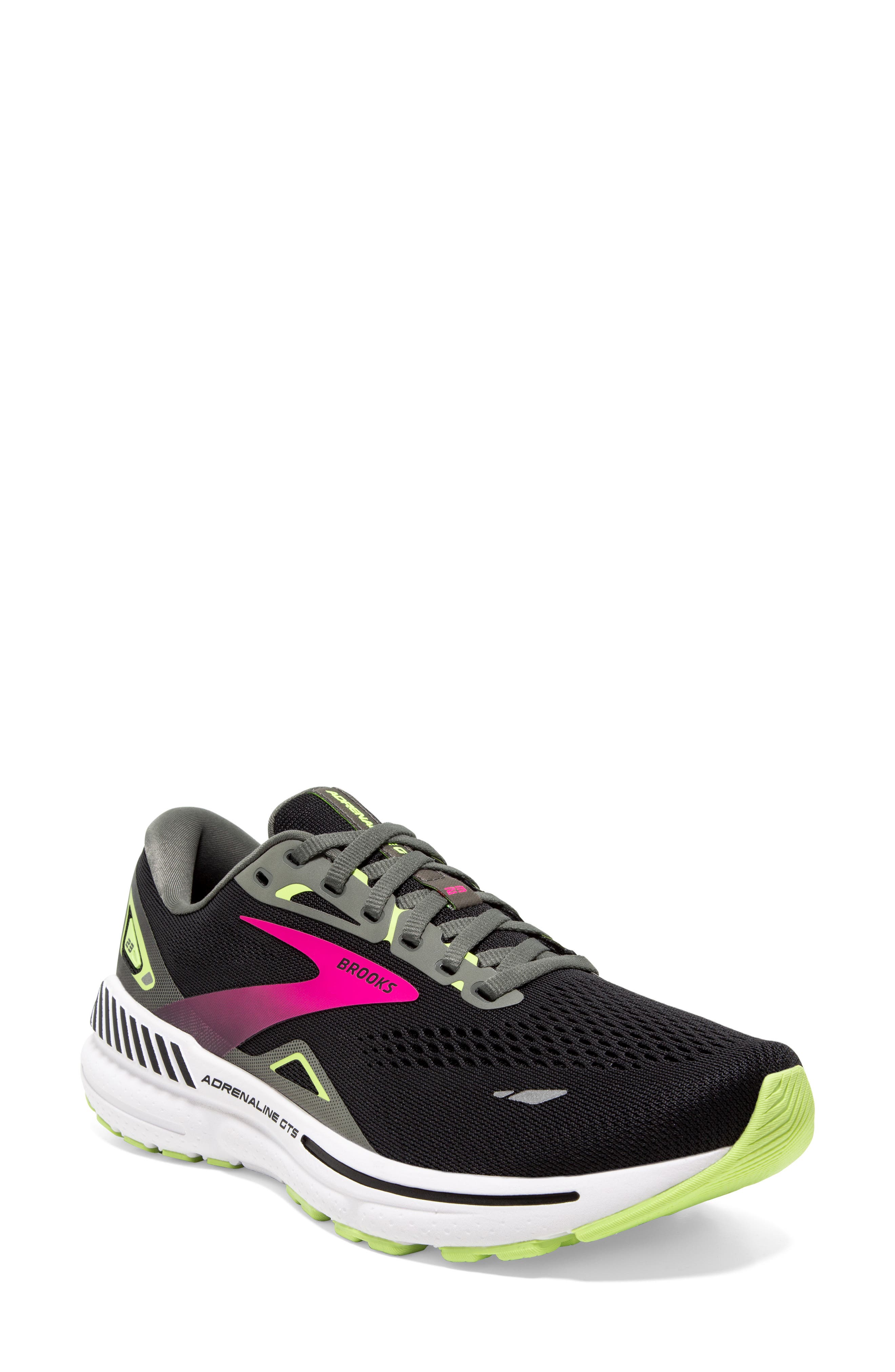 Adrenaline GTS 23 Sneaker, Main, color, BLACK/ GUNMETAL/ SHARP GREEN