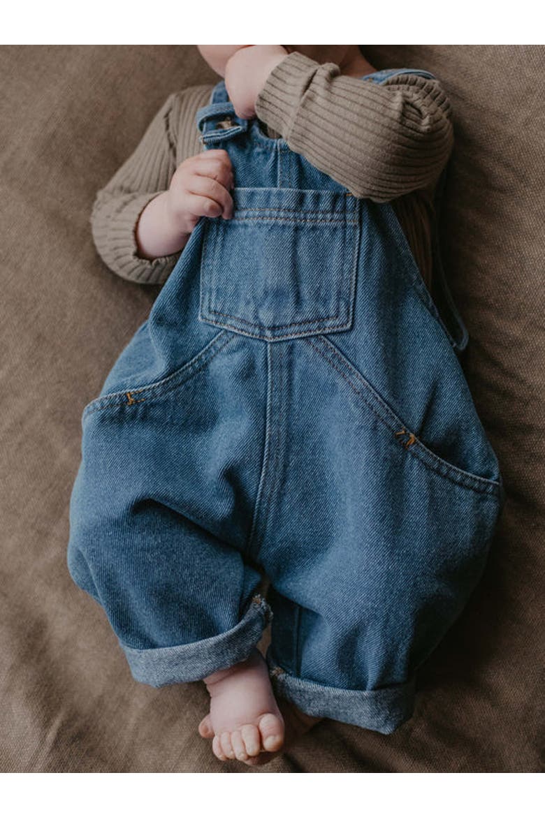 The Simple Folk The Oversized Denim Dungaree | Nordstrom
