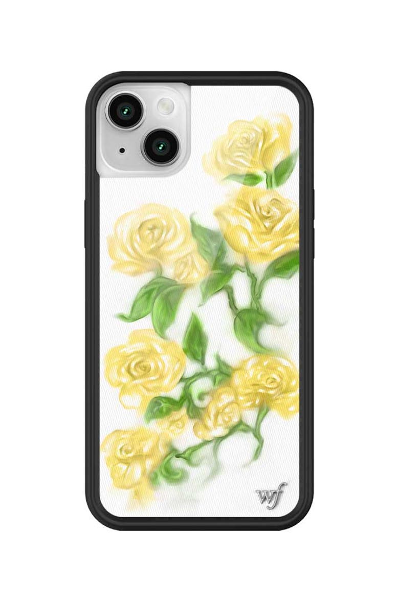 Yellow Roses iPhone Case, Alternate, color, Yellow