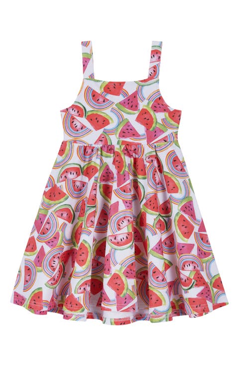 Kids' Printed Jersey Dress