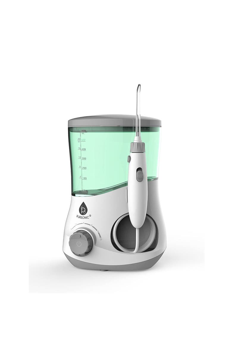 PURSONIC Professional Counter Top Oral Irrigator Water Flosser, Alternate, color, Multicolor