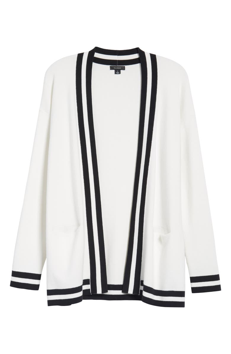 Halogen<sup>®</sup> Varsity Knit Cardigan, Alternate, color,