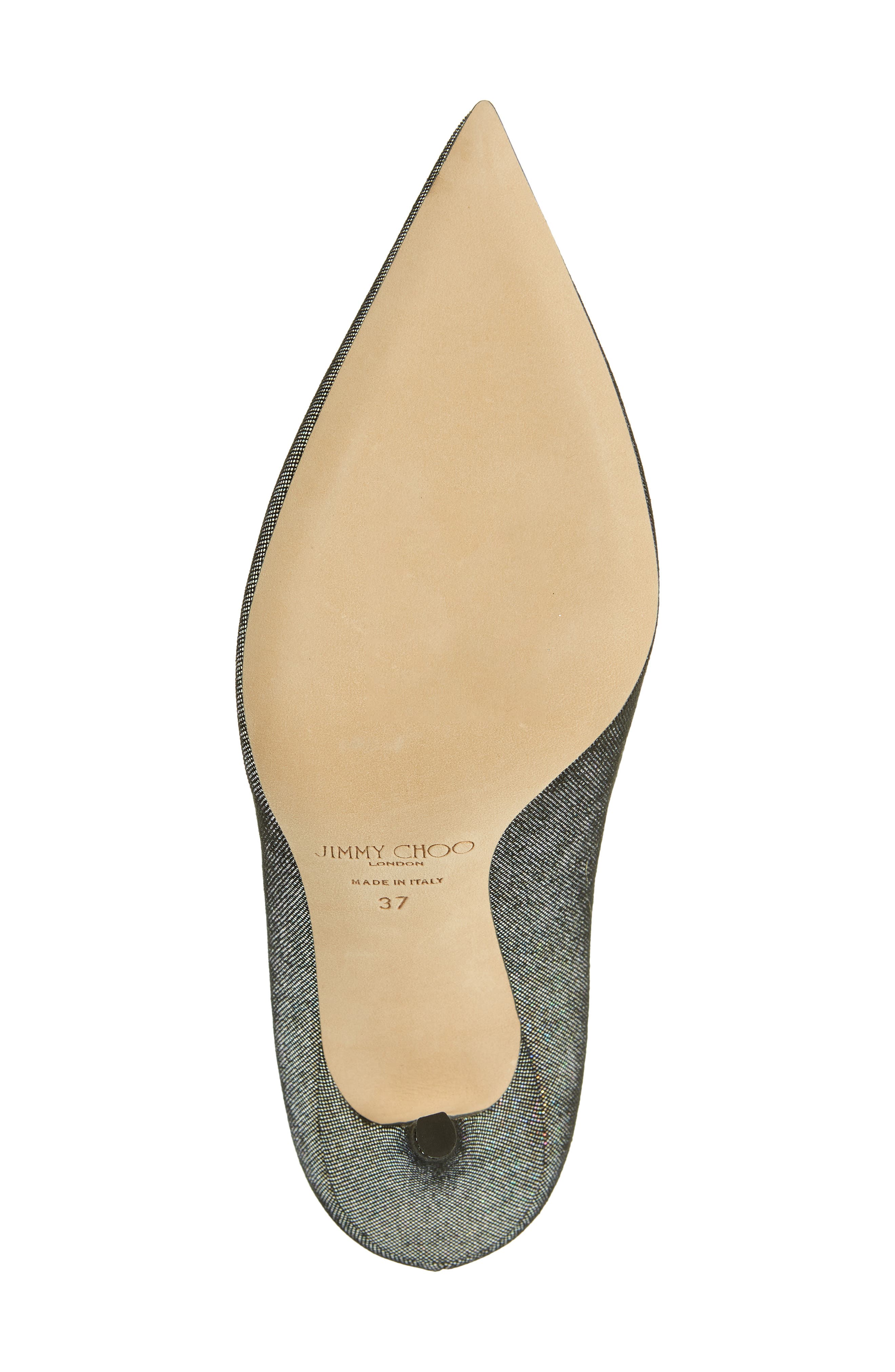 Jimmy Choo Love Disco Glitter Pointed Toe Pump, Alternate, color, 