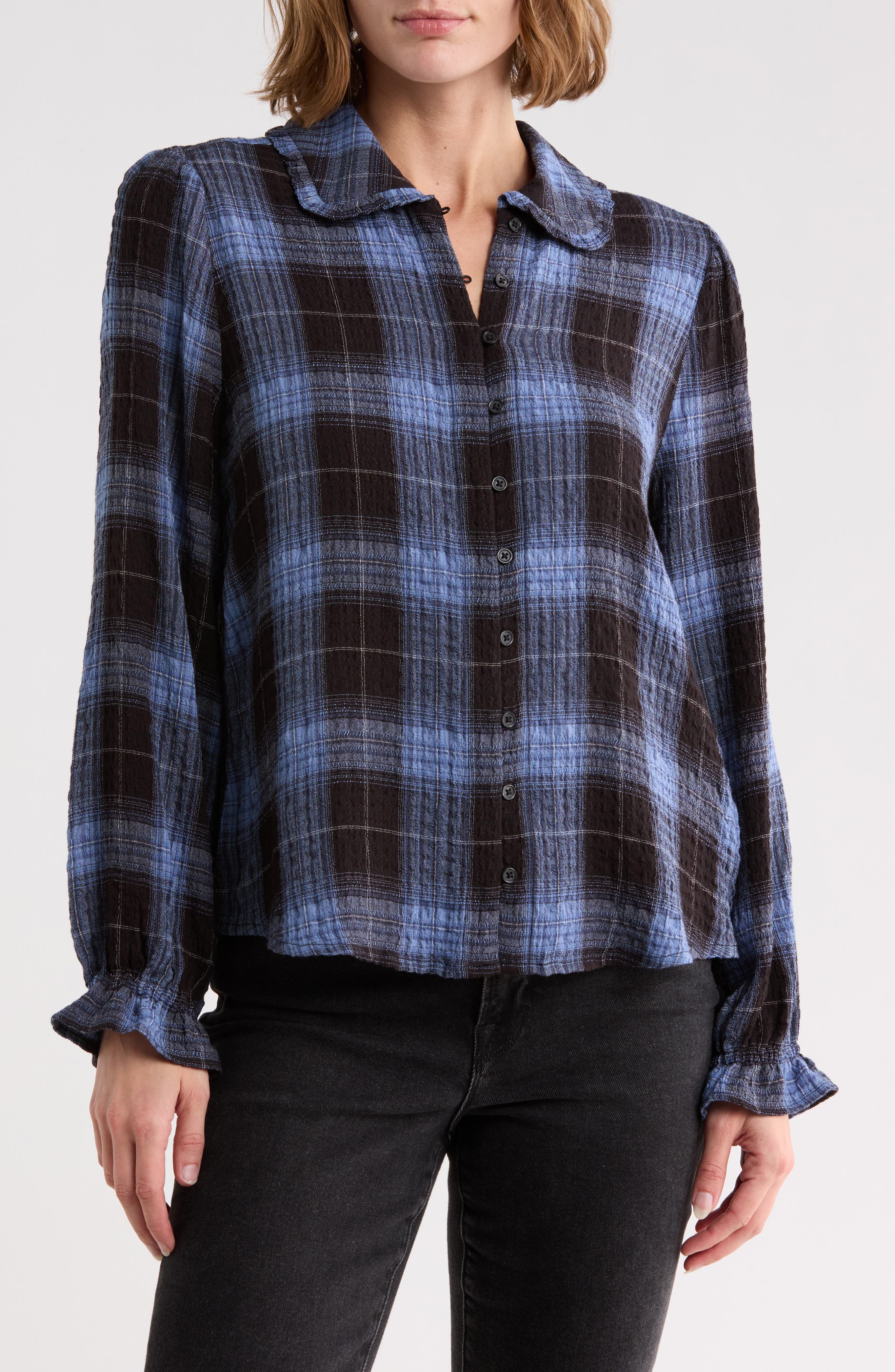 Rounded Collar Shirt
