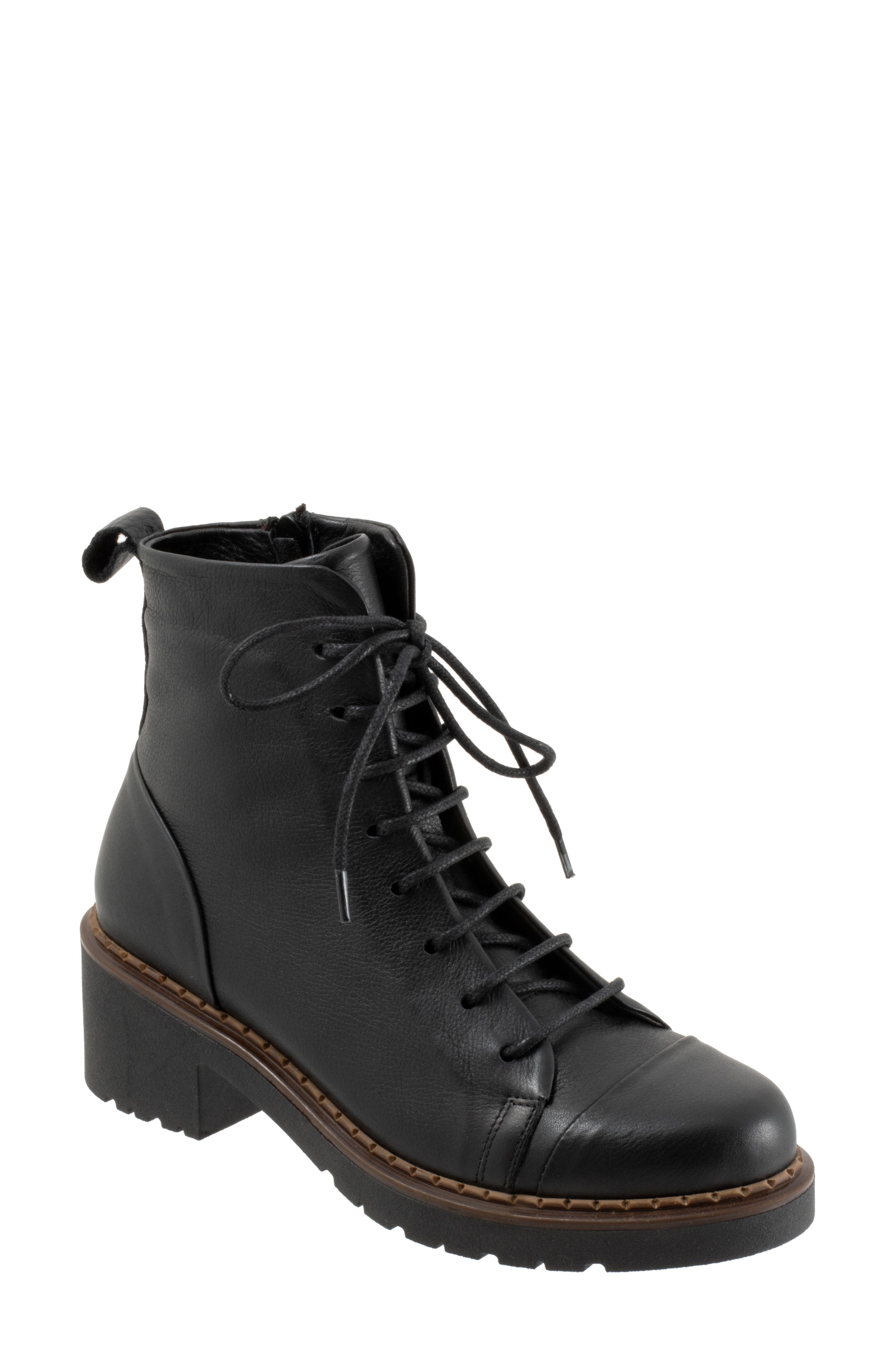 Bueno Nikita Lace-Up Boot, Main, color, Black