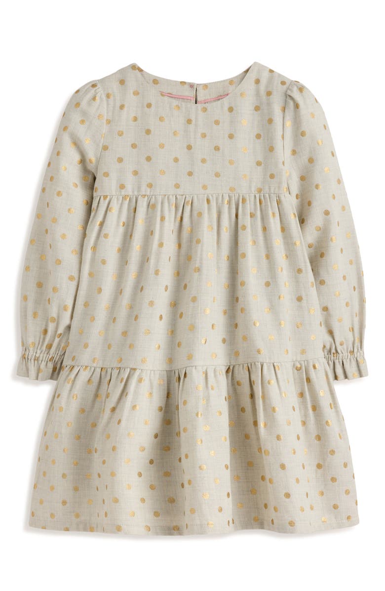 Mini Boden Kids' Betsy Tiered Cotton Dress, Main, color,