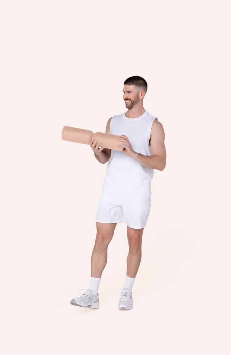 Bala The Hourglass Foam Roller, Alternate, color, Sand