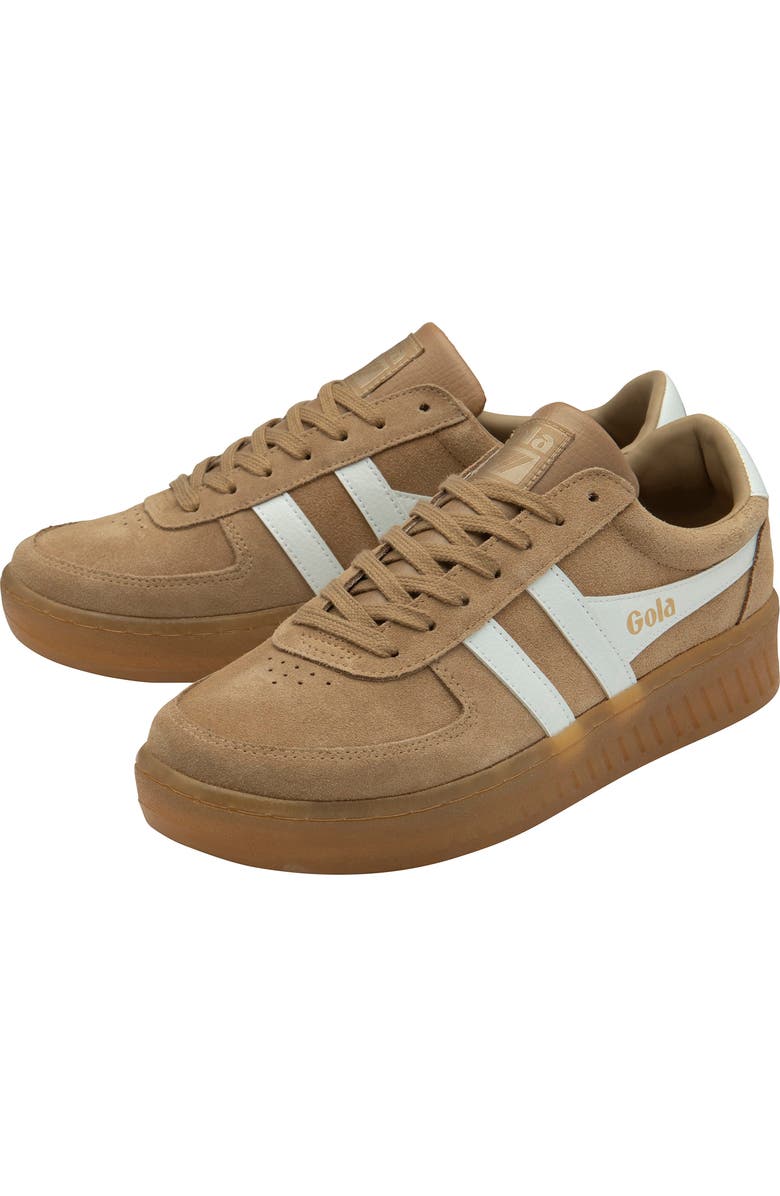Gola Grandslam Sneaker, Alternate, color, Light Caramel/White/Gum