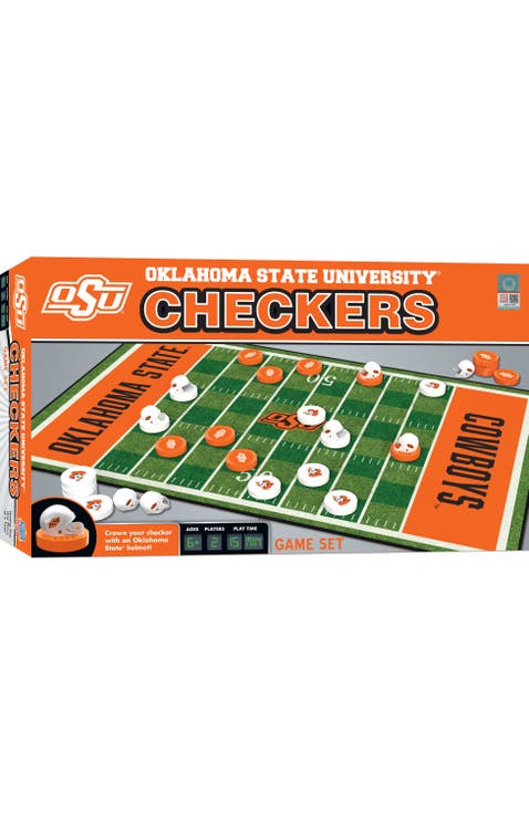 Oklahoma State Cowboys Checkers Game
