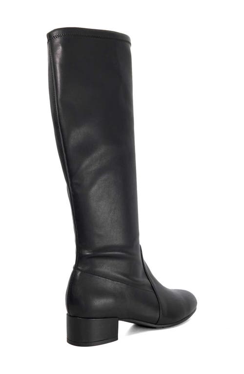 Dune London Topsy Knee High Boot In Black