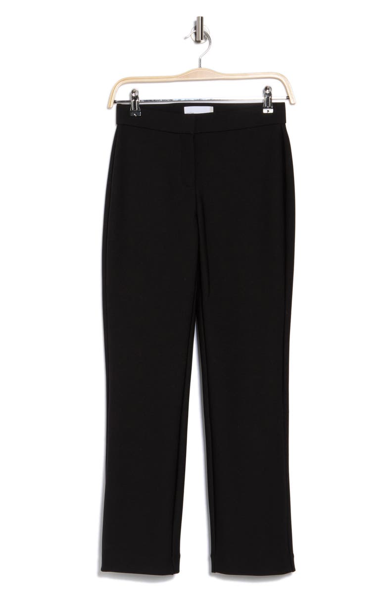 NORDSTROM RACK Essential Stretch Ponte Pants, Alternate, color, Black